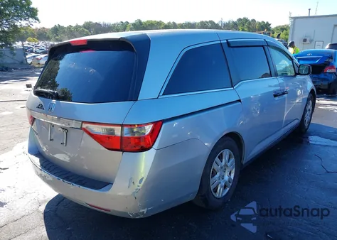 2012 Honda Odyssey Lx from USA, damaged, VIN 5FNRL5H27CB117551
